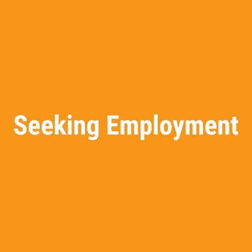 Seeking Employment